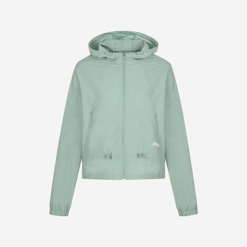 Fila Hooded Windbreaker Stretch Woven DUSTYMINT/W90