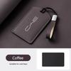 For BYD Atto3 Yuan Tang EV Han Qin Song Plus DMi Dolphin S7 S6 L3 M6 F3 F0 Leather Car NFC Card Samrt Key Case Cover Keychain