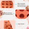 18/8/2 Cavity Bordelais Cake Moulds Heat-Resistant Non-Stick Mousse Cake Mold Reusable Food-Grade Silicone