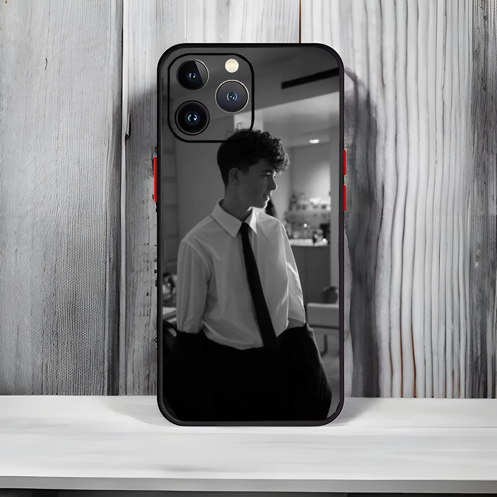

Dark Anime A-Adolescence Phone Case Black Matte Thin Phone Case For iPhone17 16 15 14 13 ProMax iphone12promax