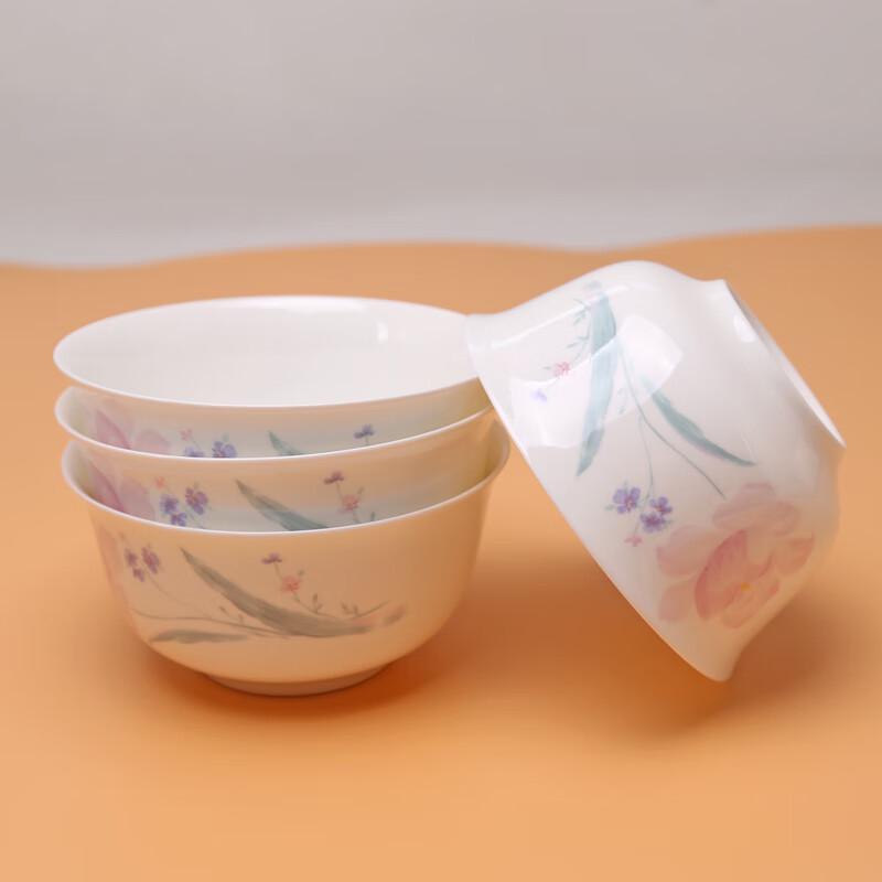 Shengshi Tangyun Flower Fairy 16-Piece Bone China Dinner Set