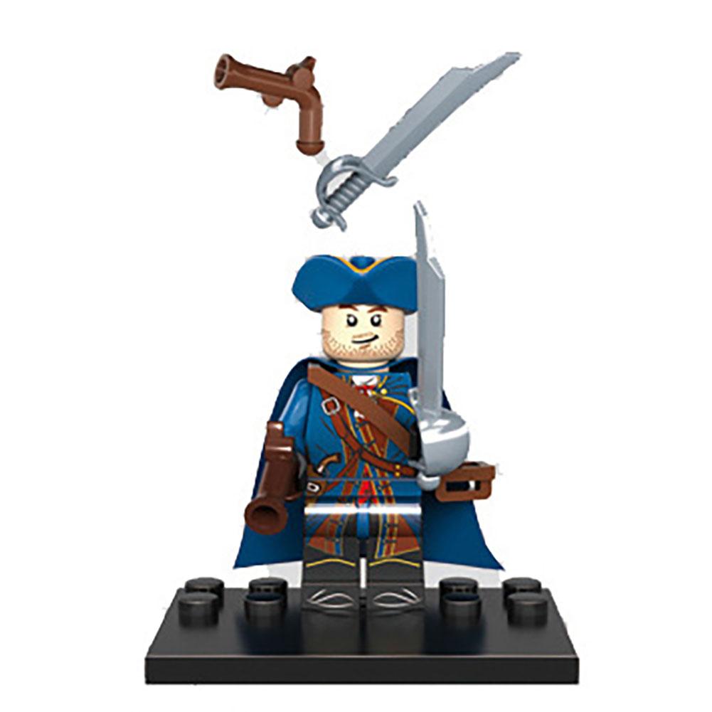 Minifigurines Assassin's Creed Série Kenway Firenze Brique de Construction Assemblée Jouet Rotatif Cadeaux d'Anniversaire pour Enfants