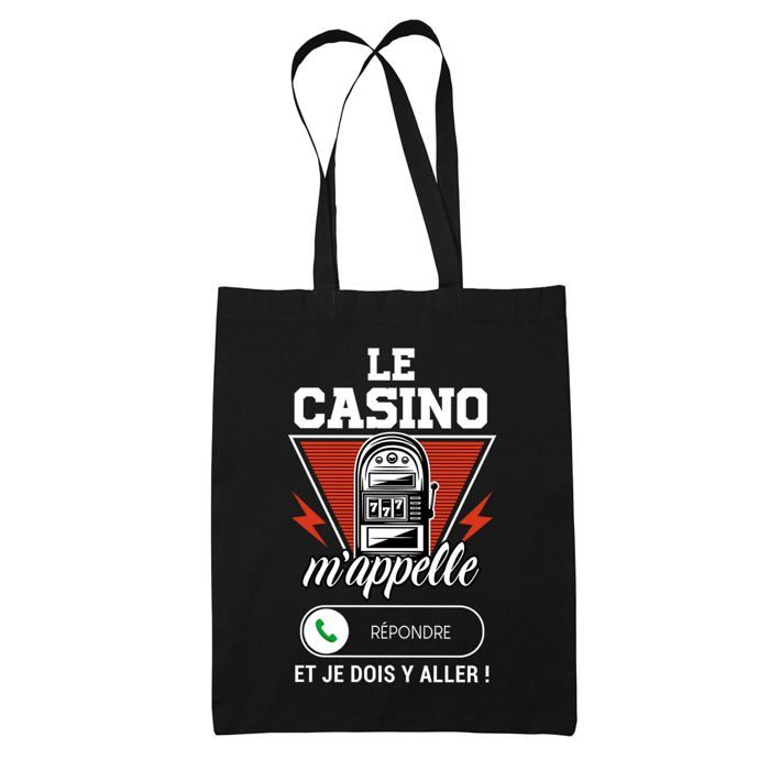 Tote bag - PLANETEE - Casino m'appelle - Coton - Imprimé en France - Grande contenance