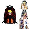 Fashionable Naruto Kakashi Backpack Featuring Smooth Zipper And Easy-to-clean Material