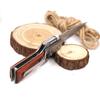 Quick Open Folding Pocket Knife Survival Tactical Knife Sharp Outdoor EDC Tool Combat Camping Hunting Knives With Led Light