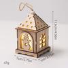 Christmas Luminous Wooden Cabin Ornament - Small House Tree Decoration