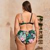Women's Two-Piece Bikini Set Plus Size Split Swimsuit