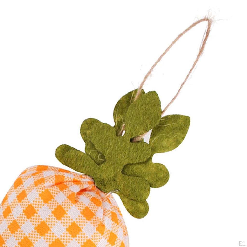 Single Easter Banner Carrot Garland Wall Window Decoration Crafts Pendant for Fireplace Party