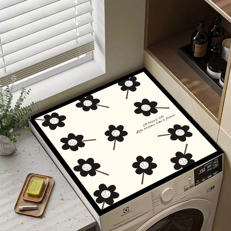 Washing Machine No Wash, Water Absorption, Dirt Resistant Soft Pad, Sun Protection, Scratch Resistant Table Mat