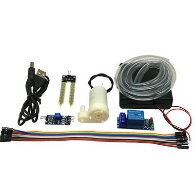Automatický zavlažovací modul DIY sada Sada zavlažovacího systému Sada snímače vlhkosti půdy Mini vodní čerpadlo 50 cm hadice pro Arduino