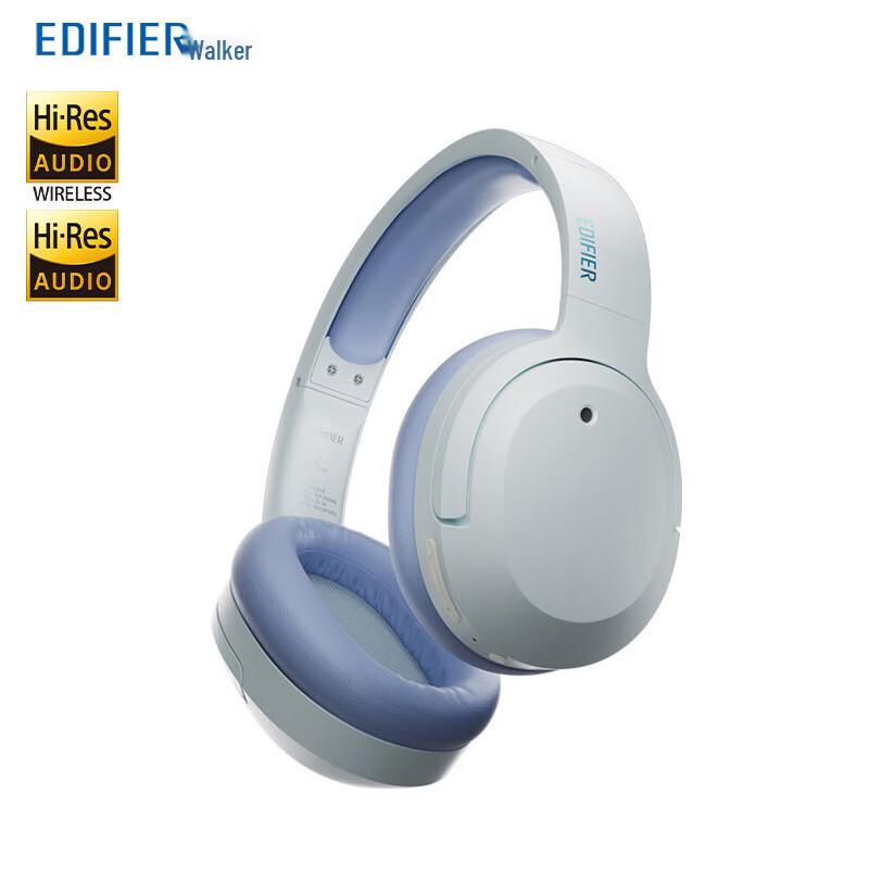EDIFIER W820NB Active Noise Cancelling Wireless Over-Ear Headphones