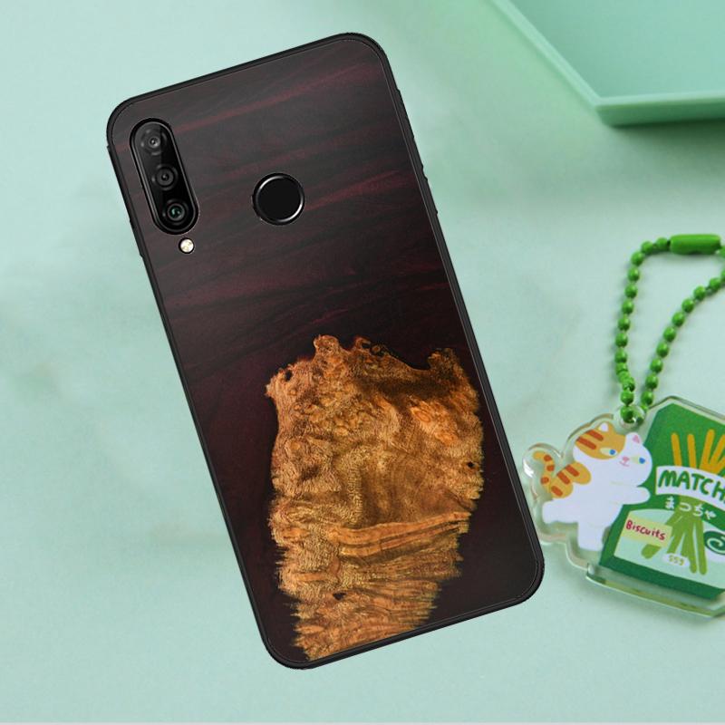 Resin Wood For Huawei Nova 12s 12i 11i 7i 8i 9 10 SE Y91 Y90 Y60 Y70 Y72 Y61 P60 Pro P30 P40 Lite Case