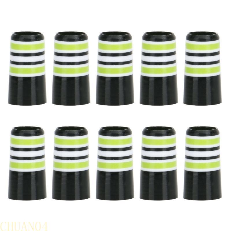 A1A2 10Pcs Striped Golfs Iron Ferrules Golfs Ferrules MultiRings Golfs Club Sleeves