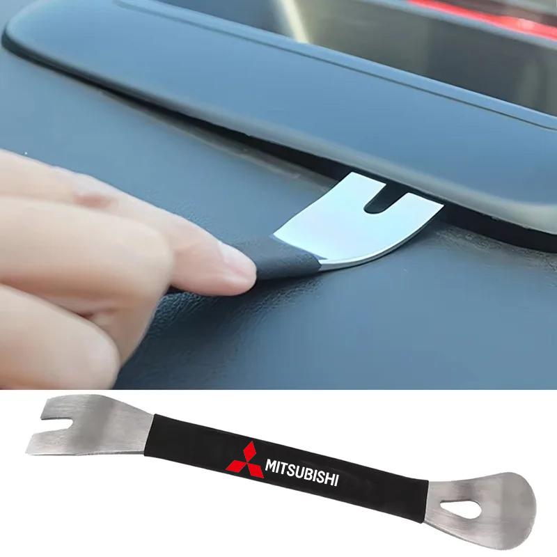 zjdf10 Metal Car Pry Plate Fastener Installation Removal Tool for Mitsubishi Ralliart Lancer ASX Colt Pajero Outlander Eclipse Delica