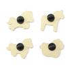 1Pc Horse Brooch New Year Gift Animal Clothing Accessories 2026 Zinc Alloy Cartoon Coforful Zodiac Emblem Sweater Pin