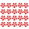 20Pcs Cabinet Knobs Set Silicone Candy Pattern Decorative Drawer Knob for Closet Dressers
