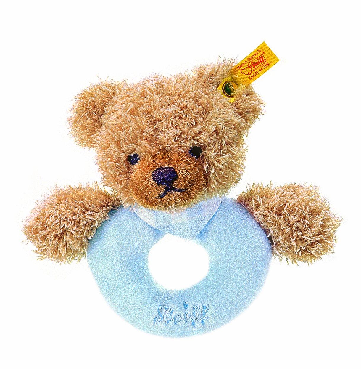 

Steiff Grip Toy Kumayan Prue Goodnight Rattle [Item] синій
