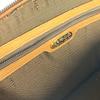 FENDI vintage Zucca logo Box-shaped bag Hand Bag Canvas/Leather Brown