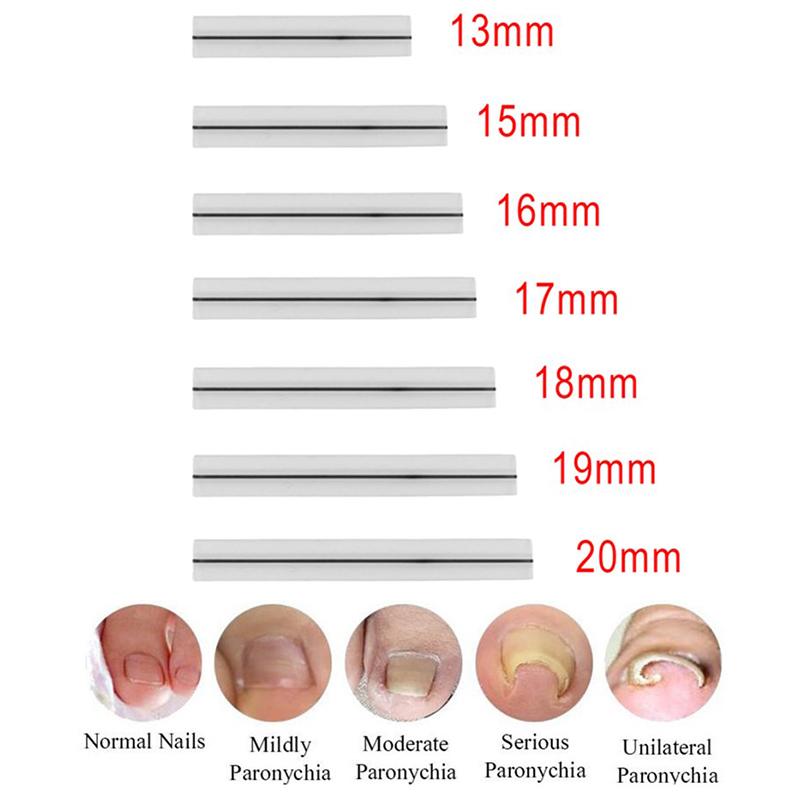 Ingrown Toenail Correction Tool Straightening Clip Brace Ingrown Toe Nail Treatment Elastic Patch Sticker Pedicure Tool