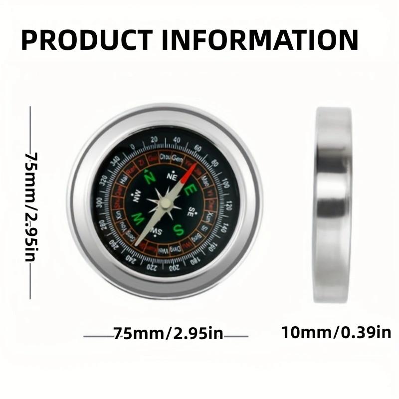 Camping Hiking Compass Navigation Portable Handheld Compass Survival Guider Outdoor Camping Survival Compass