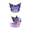 Sanrio KUROMI Matte Hair Clip ( Night Party ) Japan NEW