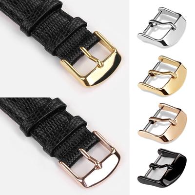 Substituição 10/12/14/16/18/20/22mm fivela de pulseira de relógio para pulseira de relógio fecho polimento peças de reparo acessórios