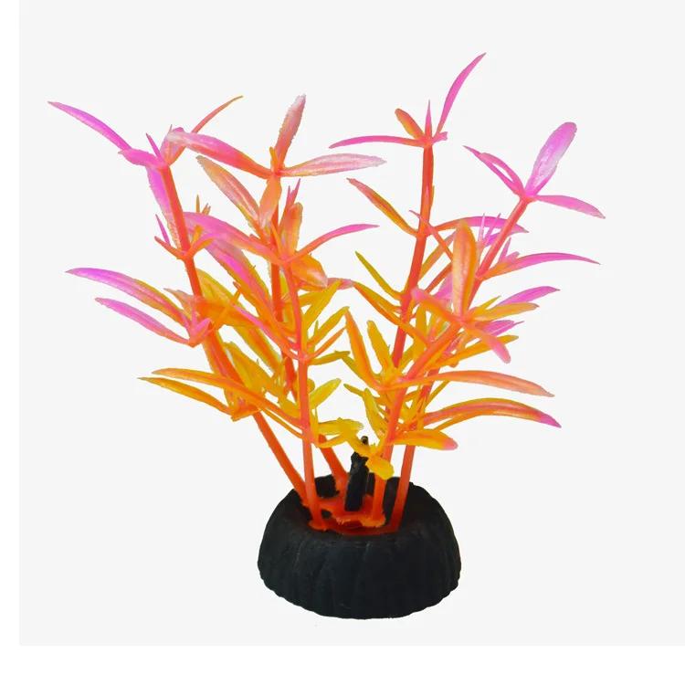 Artificial Aquarium Decorative Aquatic Plants Simulation Water Weeds Ornament Fish Tank Grass Decoration Accessories