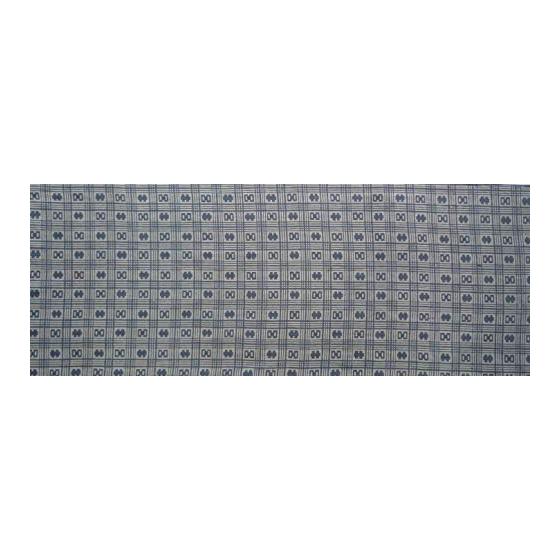 Todaya Shoten Tenugui Hand Towel, Rikugoro Lattice, Chusen, 100% Cotton, Approx. 37x98cm