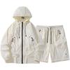 UPF 50+ Kapuzen-Sonnenschutzjacke für Paare - Atmungsaktive Sommer-Outdoor-Angelbekleidung