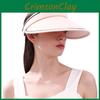 Outfun Letter Back Unisex Summer Sun Hat Wide Brim Blocking Function Wear Daily