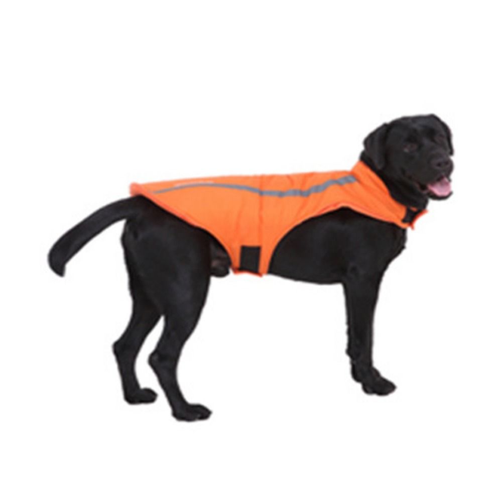 Warm Dog Reflective Charge Coat Cotton/Fleece Outdoor Dog Coat Vest Warm Dog Jacket  Autumn