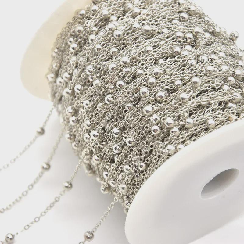 Αλυσίδα με Χάλκινα Φούντακια 4mm για DIY Κοσμήματα και Αξεσουάρ Αρχαίου Στυλ