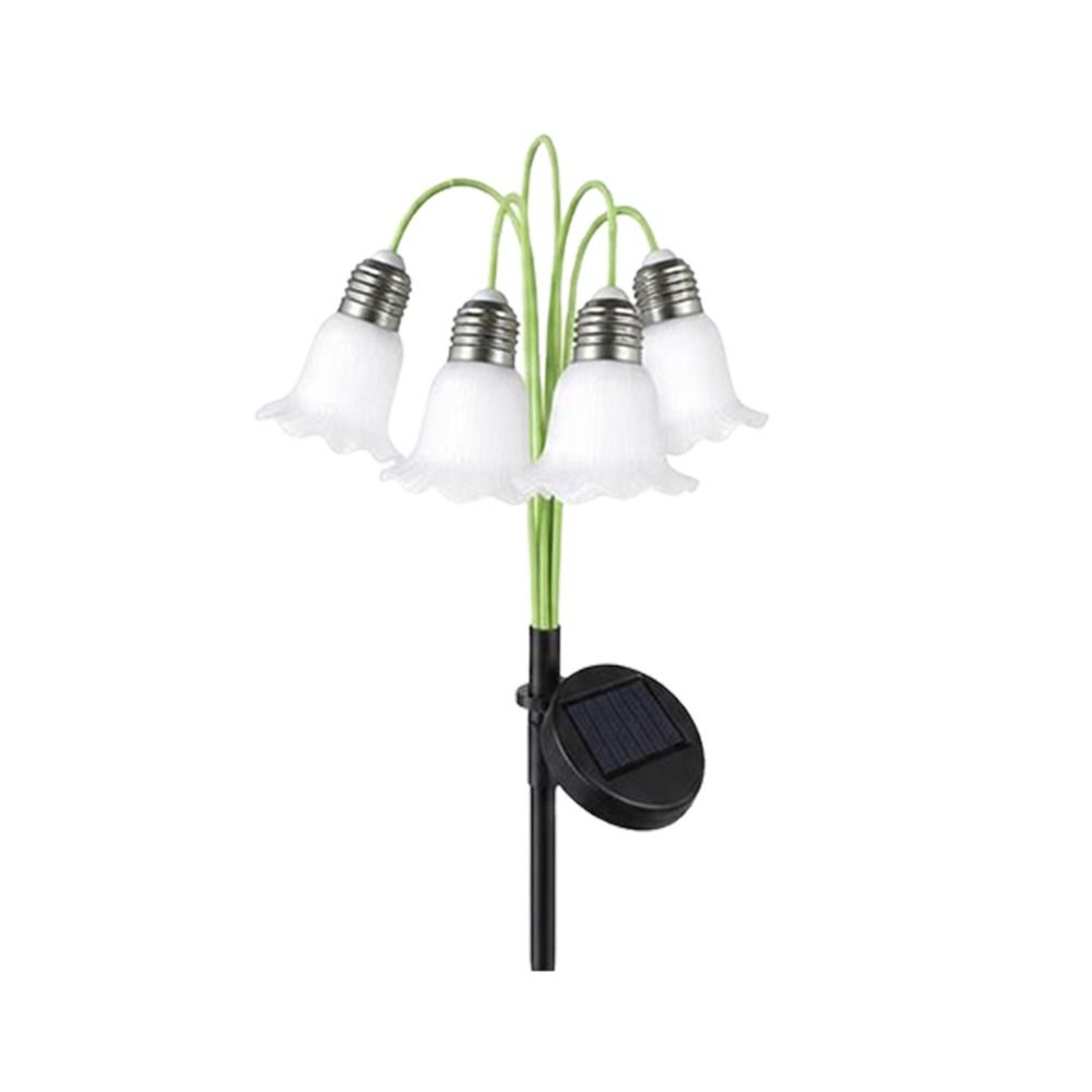 Waterproof Lawn Decoration Light Solar Powered Flower Landscape Light Yard Patio