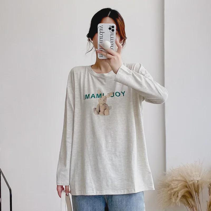 Maternity Nursing Tops: Lightweight, Long-Sleeved, for Spring/Autumn, Perfect for Postpartum & Breastfeeding Moms