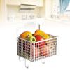 Large Capacity Wall Mounted Storage Basket Iron Hanging Wall Basket Wall Basket  Kitchen Use