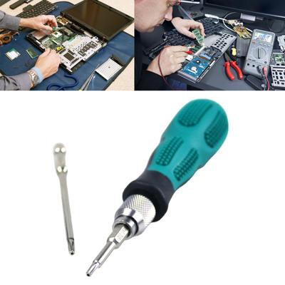 Comfortable 1/4 Screwdriver Handle Non-slip Firm Long Short Screw Driver Bit Replacement Holder Suitable for Electrician