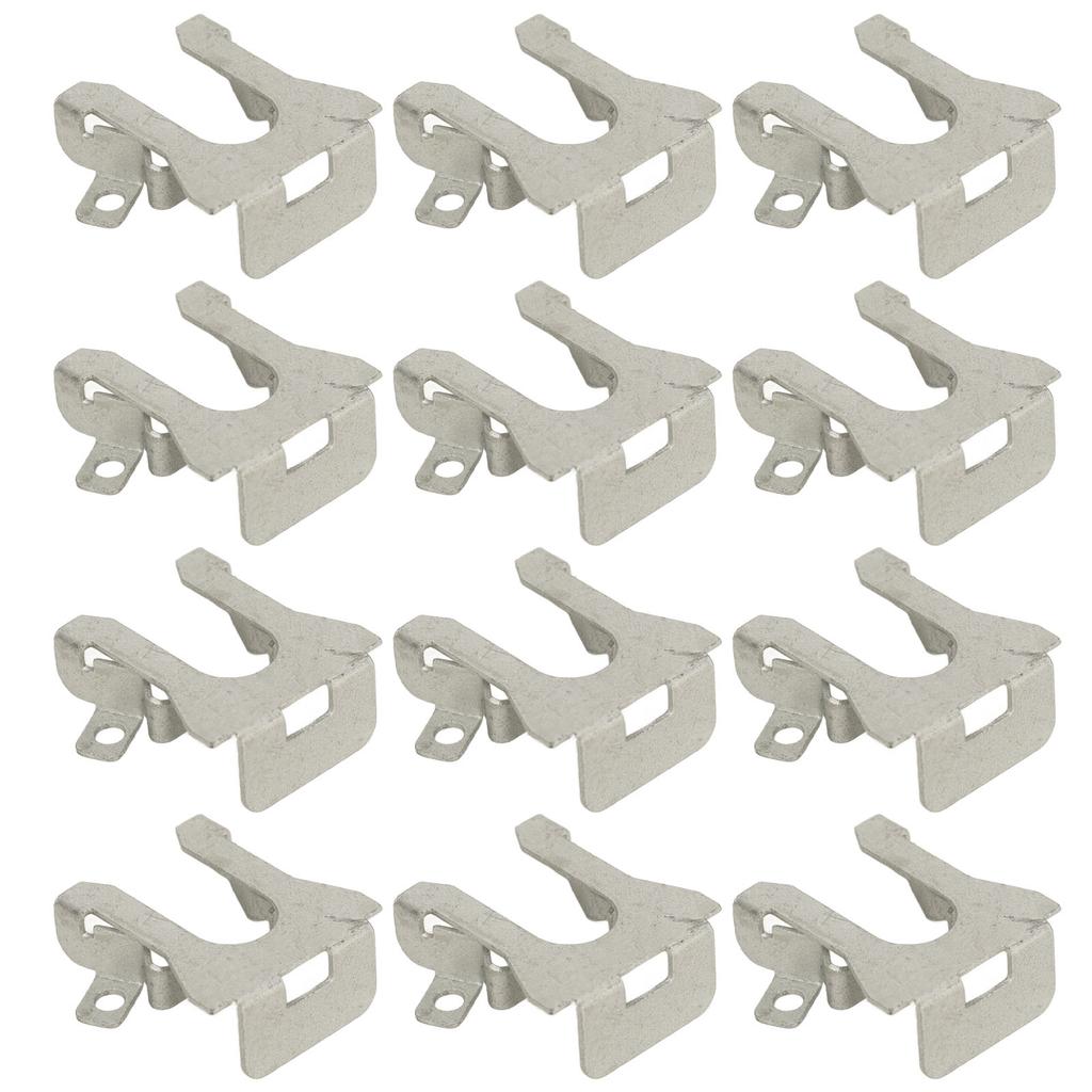 12 Pcs Headlight Retaining Clips E9DZ 13N129A Head Lamp Housing Component Pivot Retaining Clip for Bronco 1992 to 1996