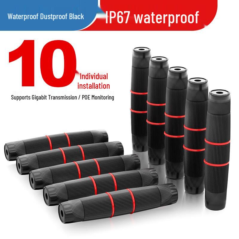 Hengdesheng Outdoor Waterproof IP67 RJ45 Gigabit Network Coupler