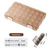 Compact Multi-Color 7-Day Pill Organizer with 21 & 28 Compartments