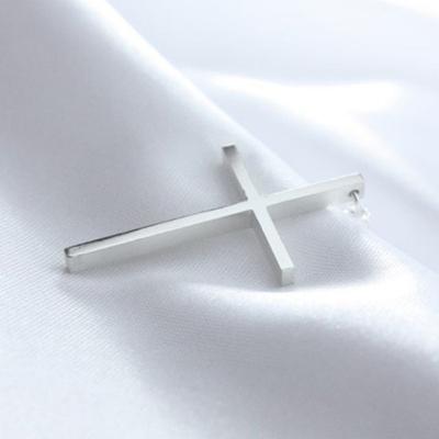 Vrai Croix Collier Croix Argent Hommes Femmes Collier Argent Collier Argent Accessoires Argent Accessoires Croix Collier Croix