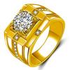 Men’s Fashion Statement Ring - Domineering Diamond Engagement Band