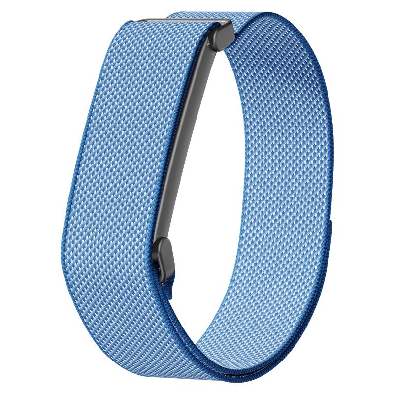 Metal Case+Sports Nylon Strap For Google Fitbit Air Sports Elastic Magnetic Wristband For Google Fitbit Air Comfortable Bracelet