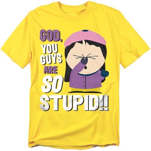South Park Unisex Adult So Stupid T-Shirt