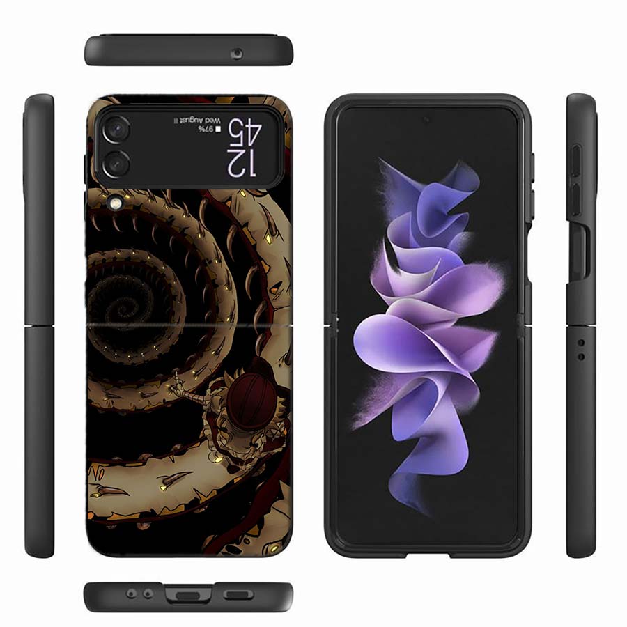 Game M-Murder-D-Drones Phone Case For Samsung Z Flip 6 7 5G Z Flip 5 Galaxy Z Flip 3 4 5G ZFlip Shockproof Hard Cover TPU PC Coq