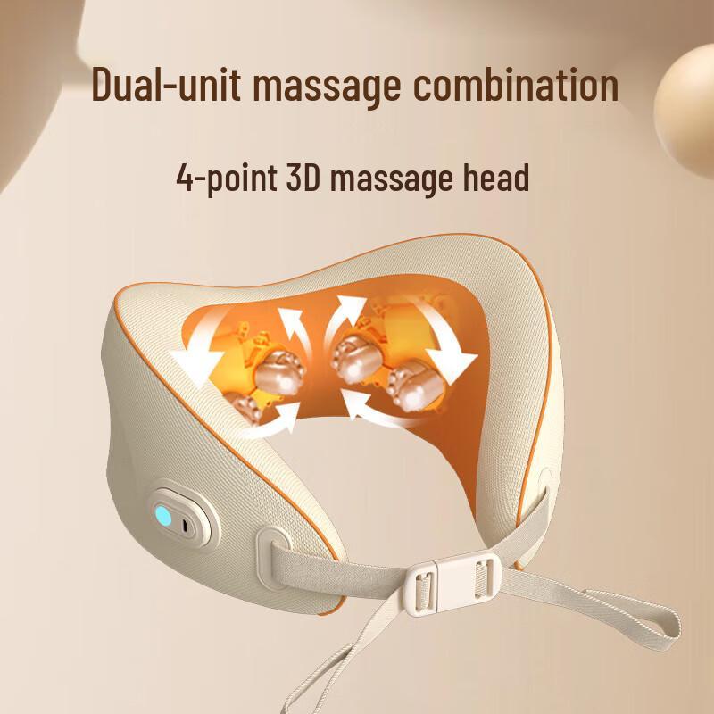 Uwele U-shaped Neck and Shoulder Massager Pillow CN Plug (adapter Included)