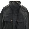Burberry Sanyo Shokai Trench Coat 40 Black Women Used
