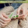 Aluminum Circular Knitting Needles Set Interchangeable 13 Pairs Of 4 Inch Alumina Needles