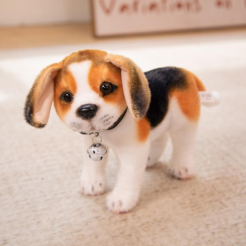 New Dalmatians Dog Plush Toy Cute Stuffed Realistic Beagle Spotted Puppy Doll Home Decor High Quality Kids Birthday Gift