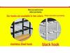 Versatile Multi-Layer Snack Display Rack for Supermarkets and Convenience Stores