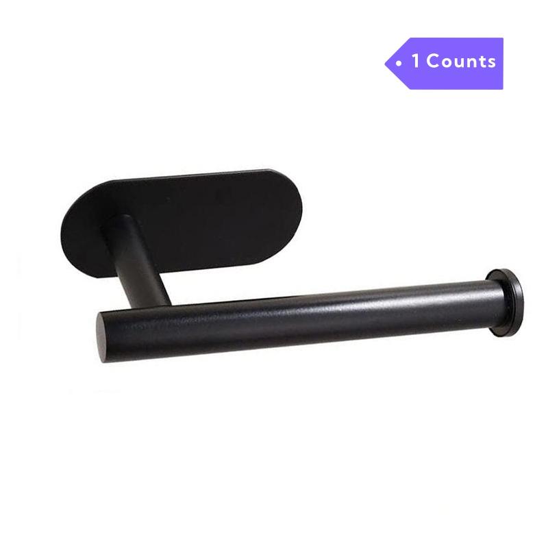 

1/4pcs Towel Bar for Bathroom No Drilling Stainless Steel Bathroom Accessories Sets Toilet Tissue Roll Paper Holder Towel Rack